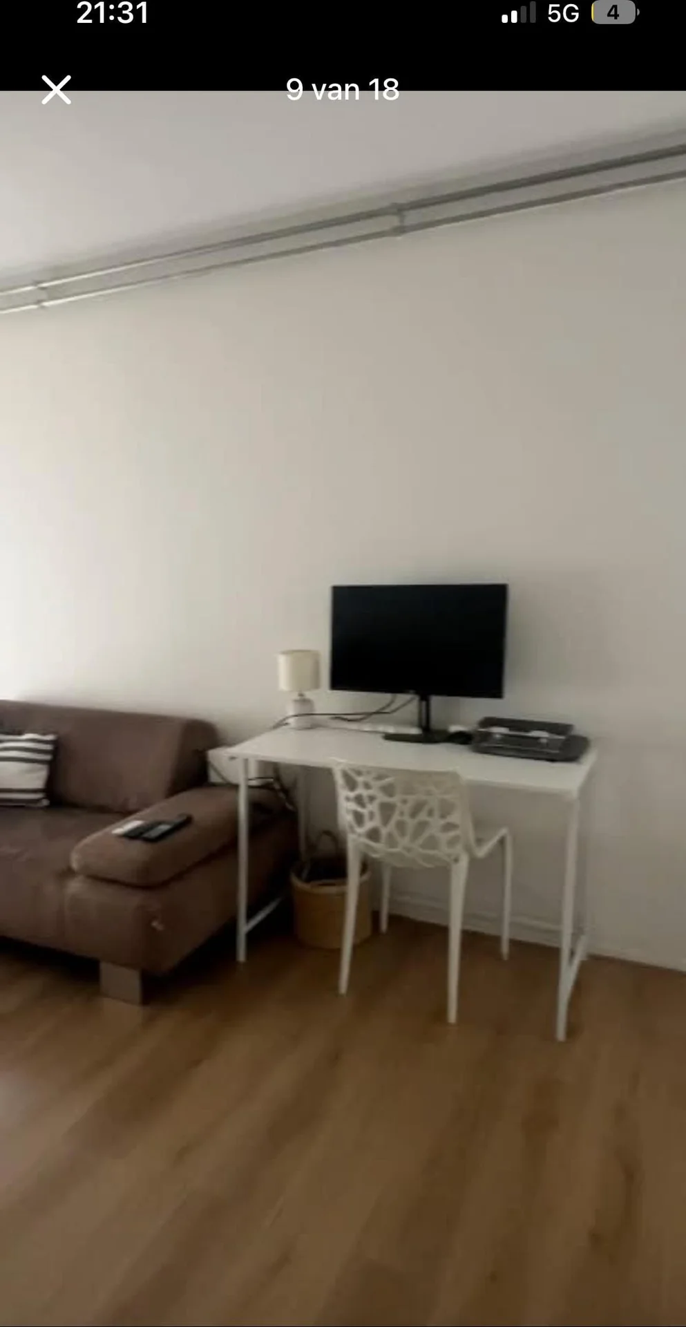 Foto van de Kamer gelegen aan de Halmaheirastraat in Amsterdam