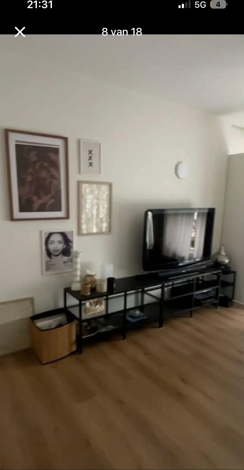 Foto van de Kamer gelegen aan de Halmaheirastraat in Amsterdam