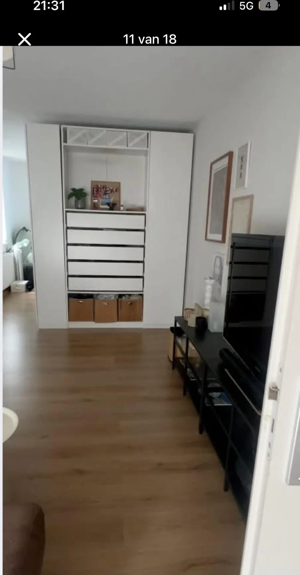 Foto van de Kamer gelegen aan de Halmaheirastraat in Amsterdam