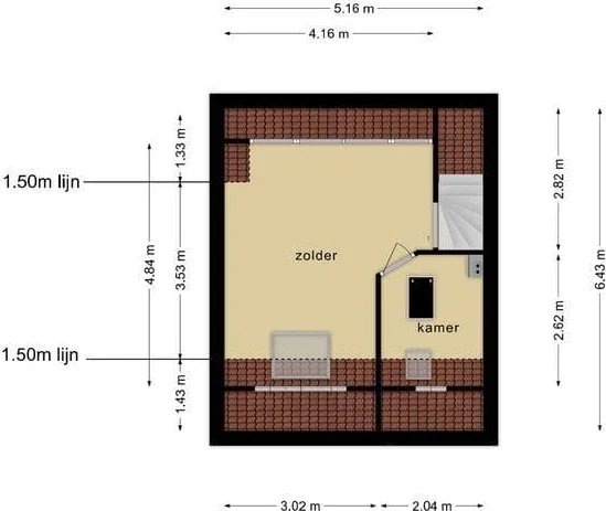 Foto van de Appartement gelegen aan de Nijensteinheerd in Groningen