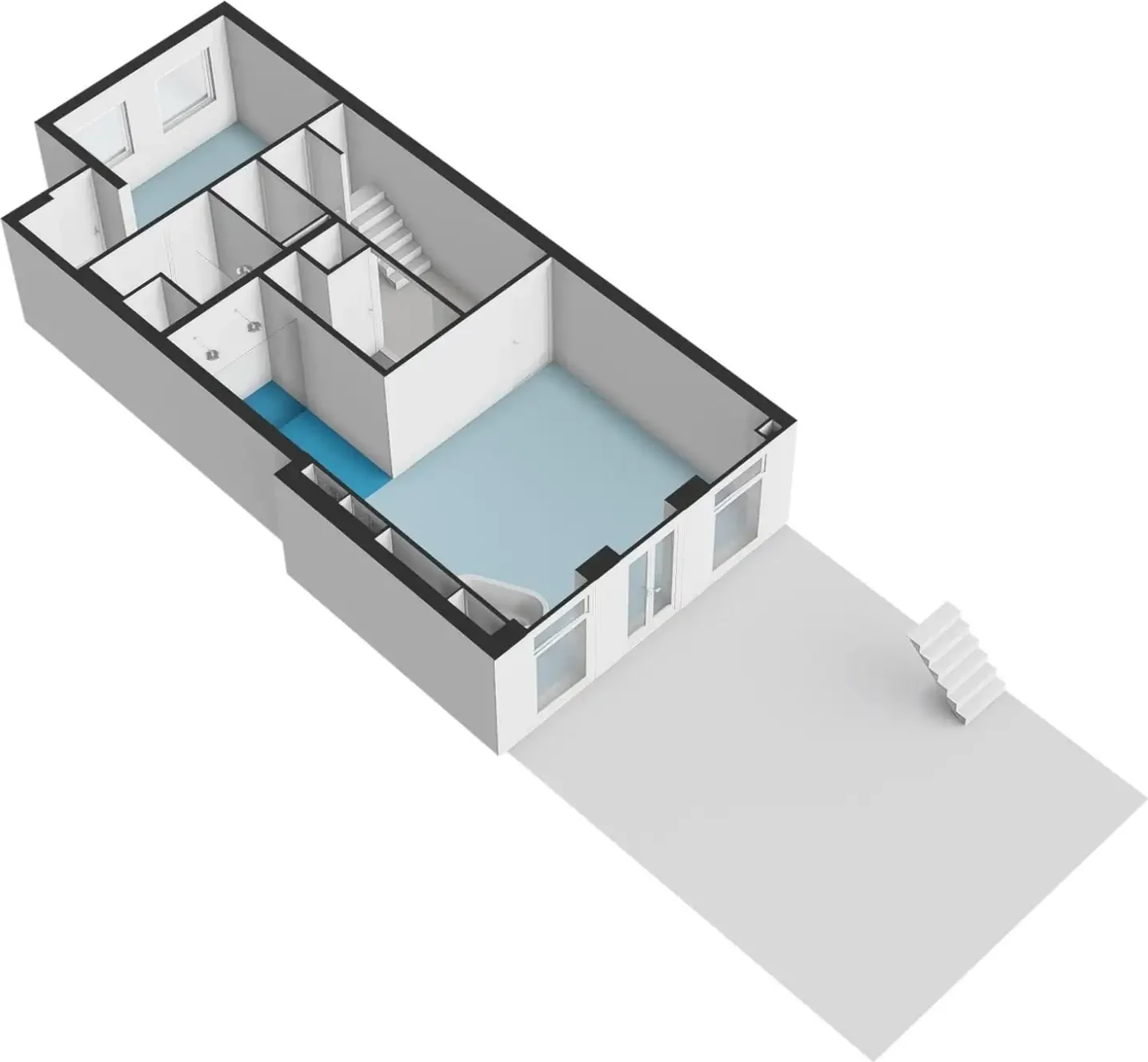 Foto van de Appartement gelegen aan de Spaarndammerstraat in Amsterdam