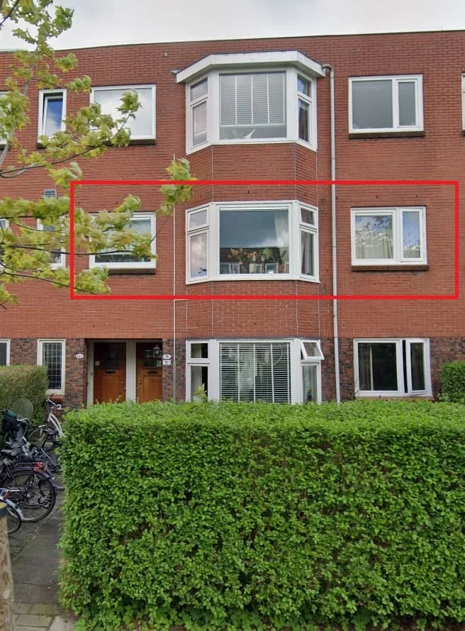 Foto van de Kamer gelegen aan de Van Swinderenstraat in Groningen