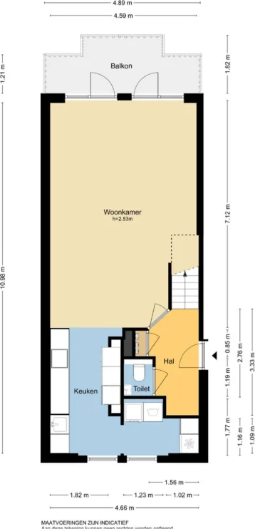 Foto van de Appartement gelegen aan de Stroveer in Rotterdam
