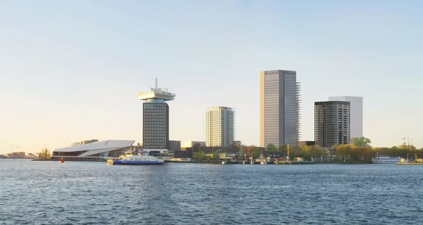 Foto van de Appartement gelegen aan de Badhuiskade in Amsterdam