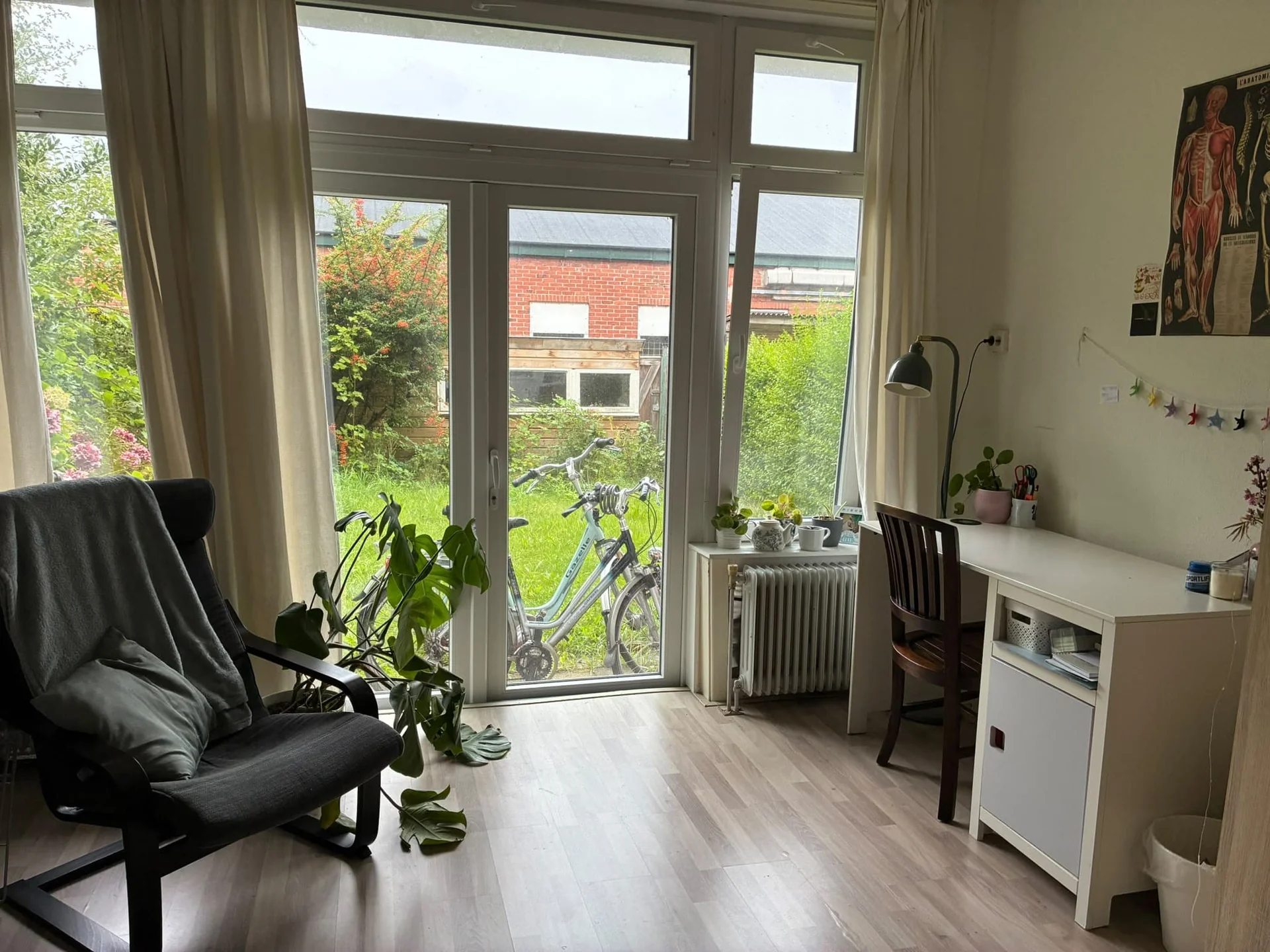 Foto van de Kamer gelegen aan de Oosterhamrikkade in Groningen