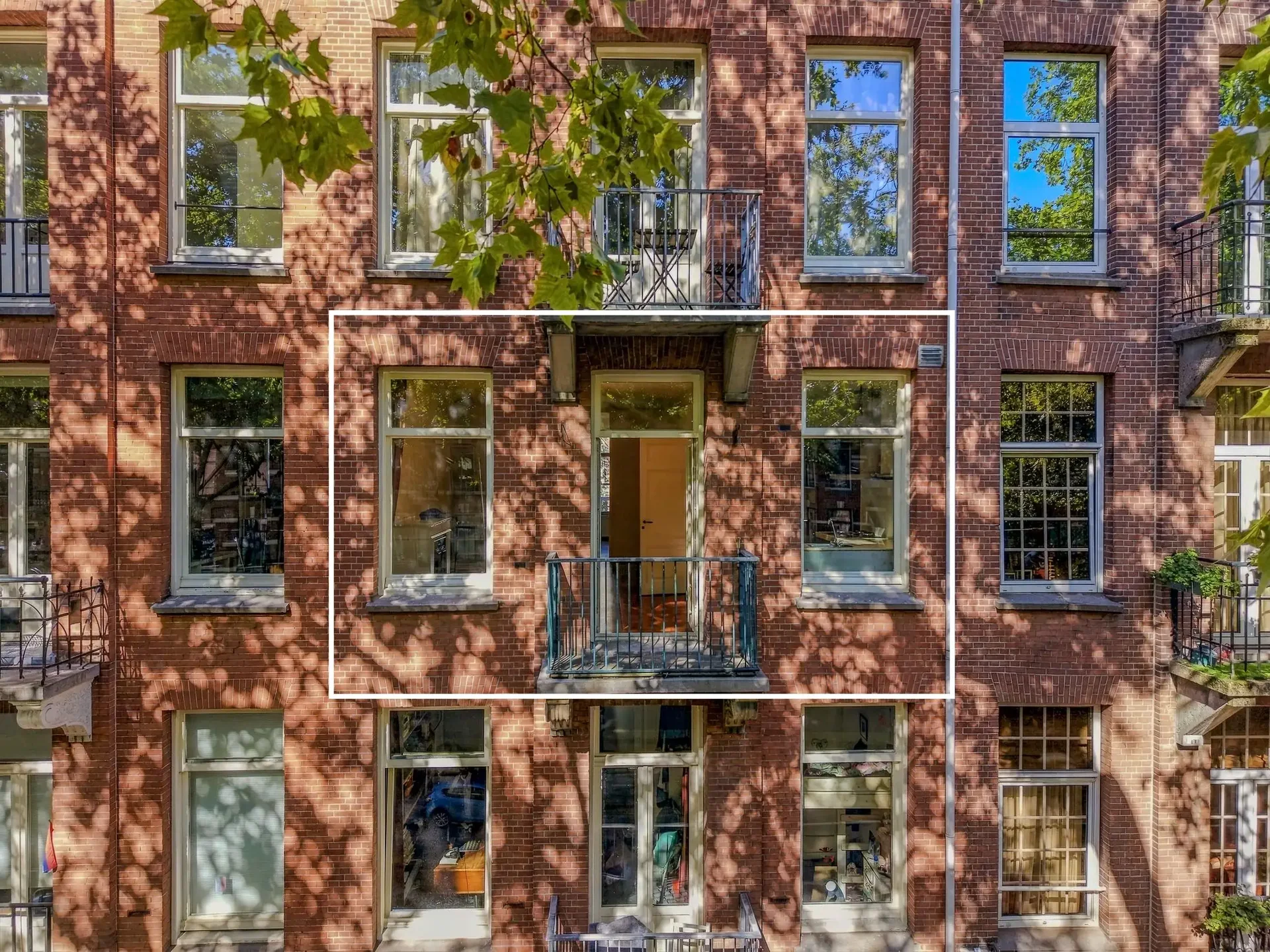 Foto van de Appartement gelegen aan de Ceintuurbaan in Amsterdam