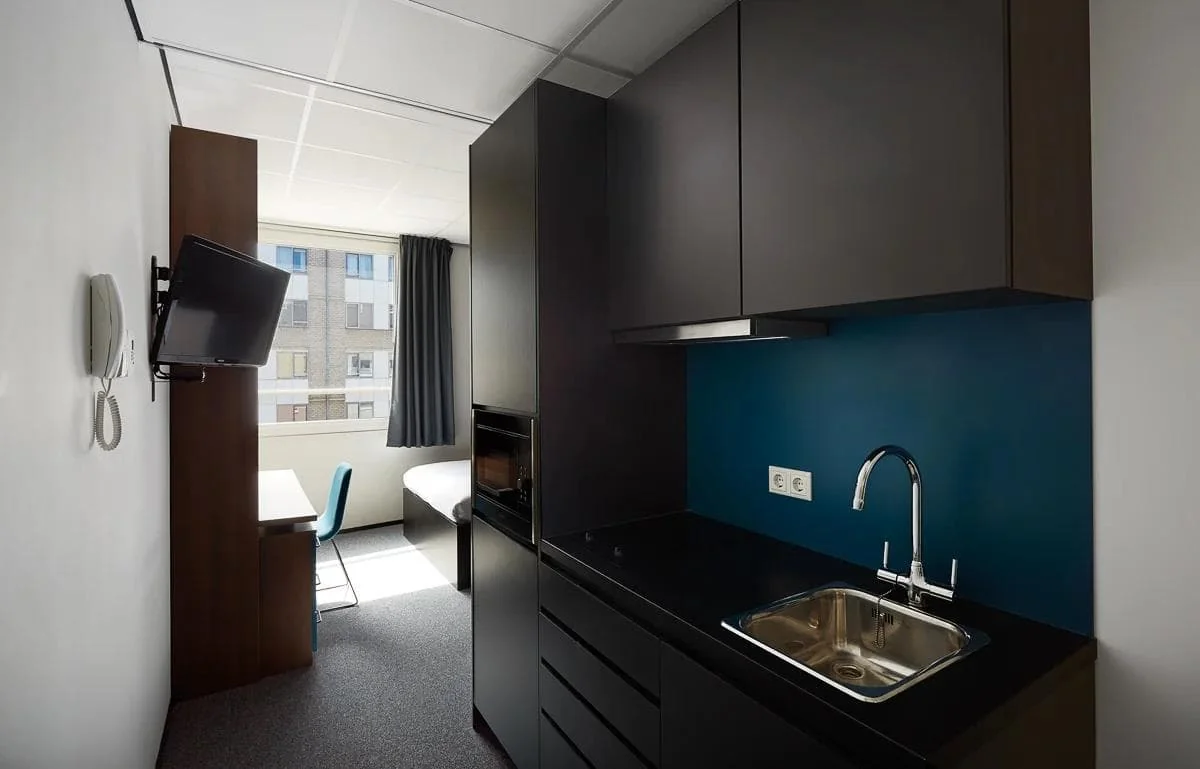 Foto van de Studio gelegen aan de Willem Ruyslaan in Rotterdam