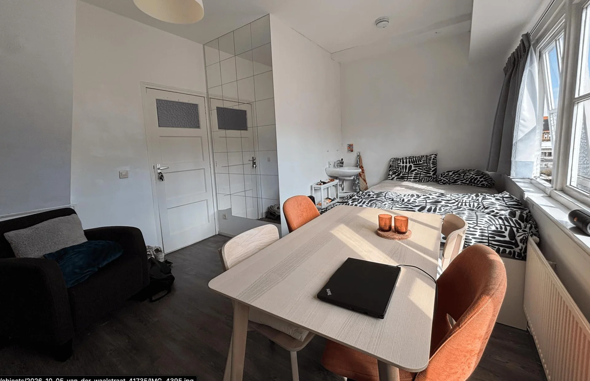 Foto van de Kamer gelegen aan de Isaak Gosseshof in Amsterdam