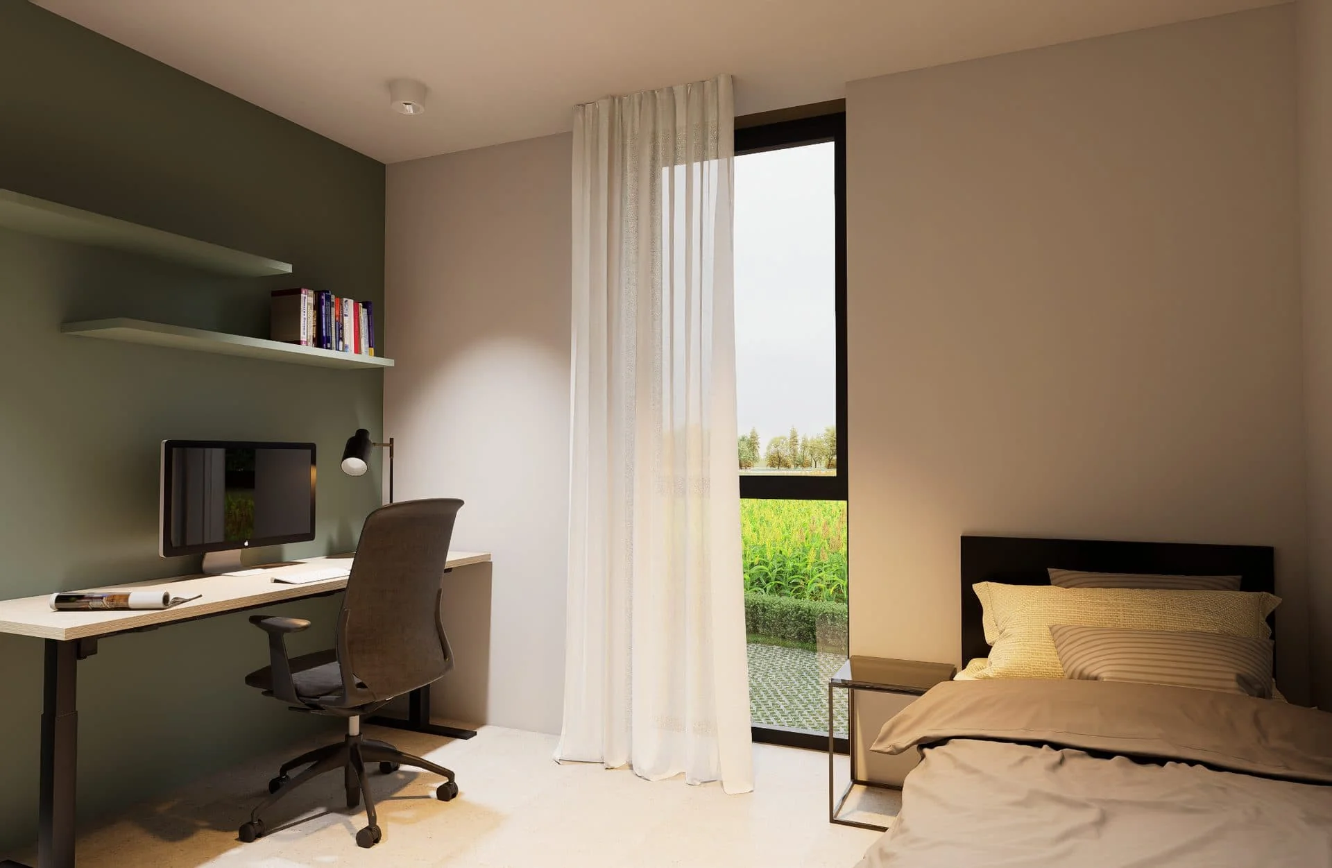 Foto van de Studio gelegen aan de Bilserbaan in Maastricht