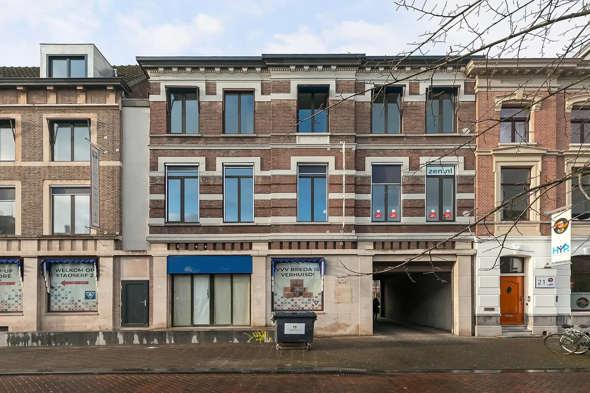 Foto van de Appartement gelegen aan de Willemstraat in Breda