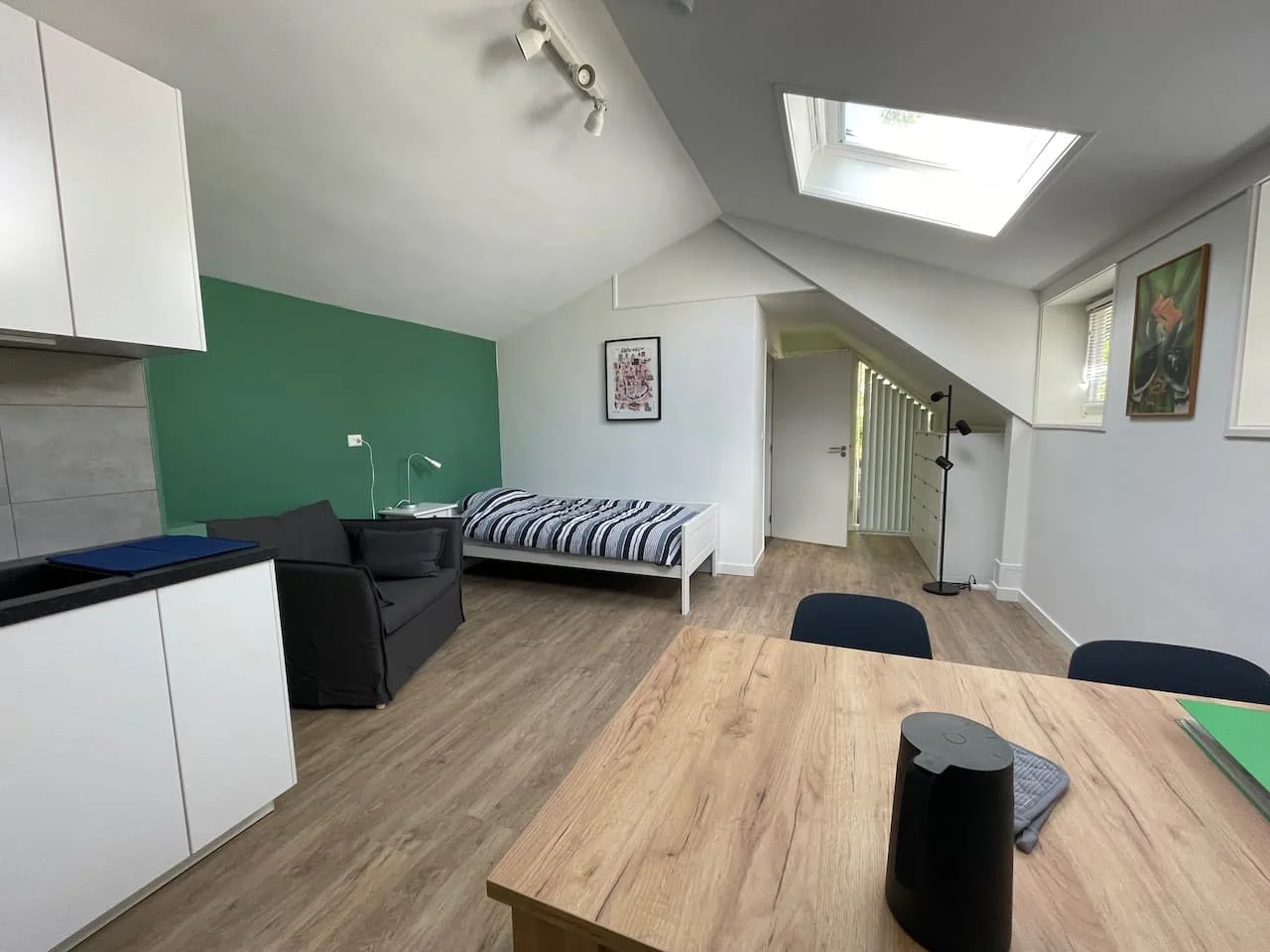 Foto van de Studio gelegen aan de Gezellelaan in Groningen